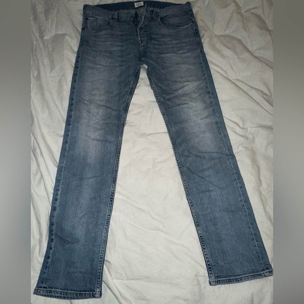 Hudson Jeans Men's Light Blue Straight Jeans